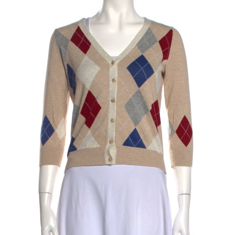 Autumn Cashmere
Printed V-Neck Sweater